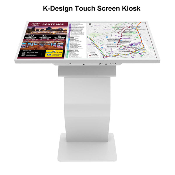 55" LCD Touch Screen Kiosk, 20-Point Touch Screen, Android 11 OS | 360SPB®