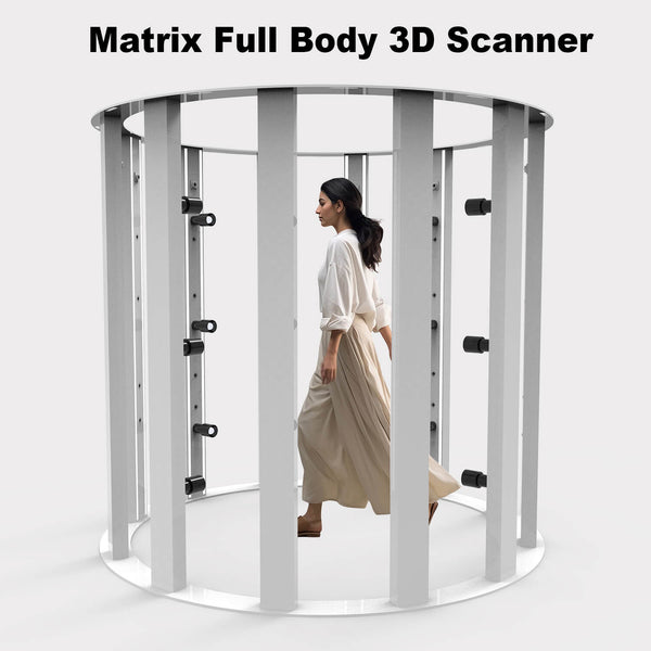 Softwaregesteuerter Matrix-Ganzkörper-3D-Scanner für 3D-Figuren | 360SPB®