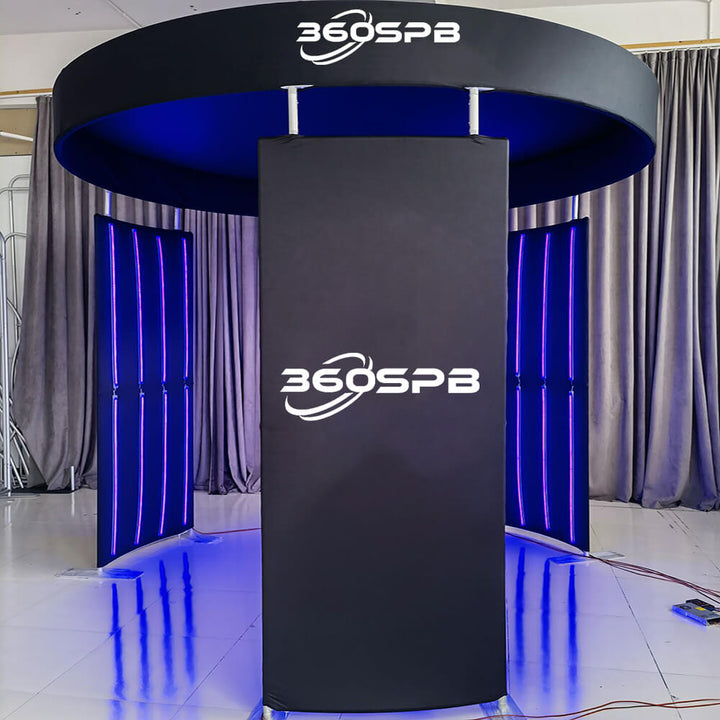 Round 360 Photo Booth Enclosure |360SPB